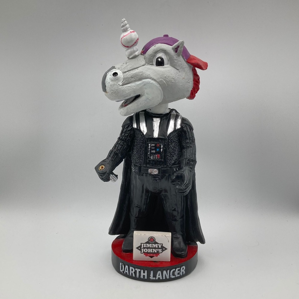 Alexander Global Darth Lancer Bobblehead Jimmy Johns Field Star Wars Black / #3